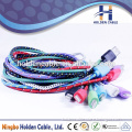 Colored braided cable OEM braided micro usb cable